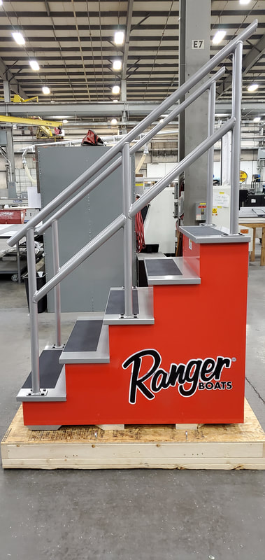 Ranger Boats Trade Show Portable Stairs | Springfield Sign