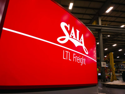 Saia LTL Freight sign