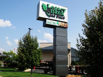 Legacy Bank Sign
