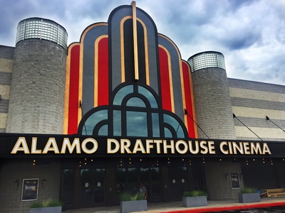 Alamo Drafthouse Cinema Exterior Letters