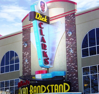 Dick Clarks' Bandstand sign